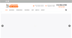 Desktop Screenshot of longhornmacrepair.com